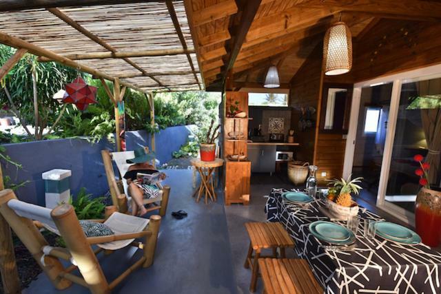 Hotel The Bluebamboo Le Moule Esterno foto
